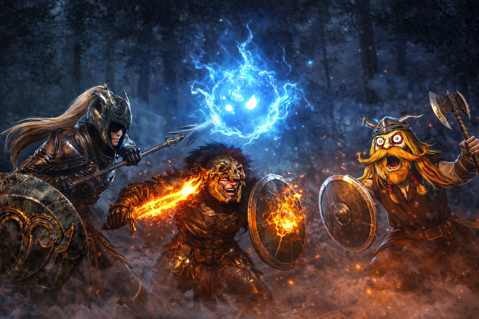 Feywood, Viktor, and Ole